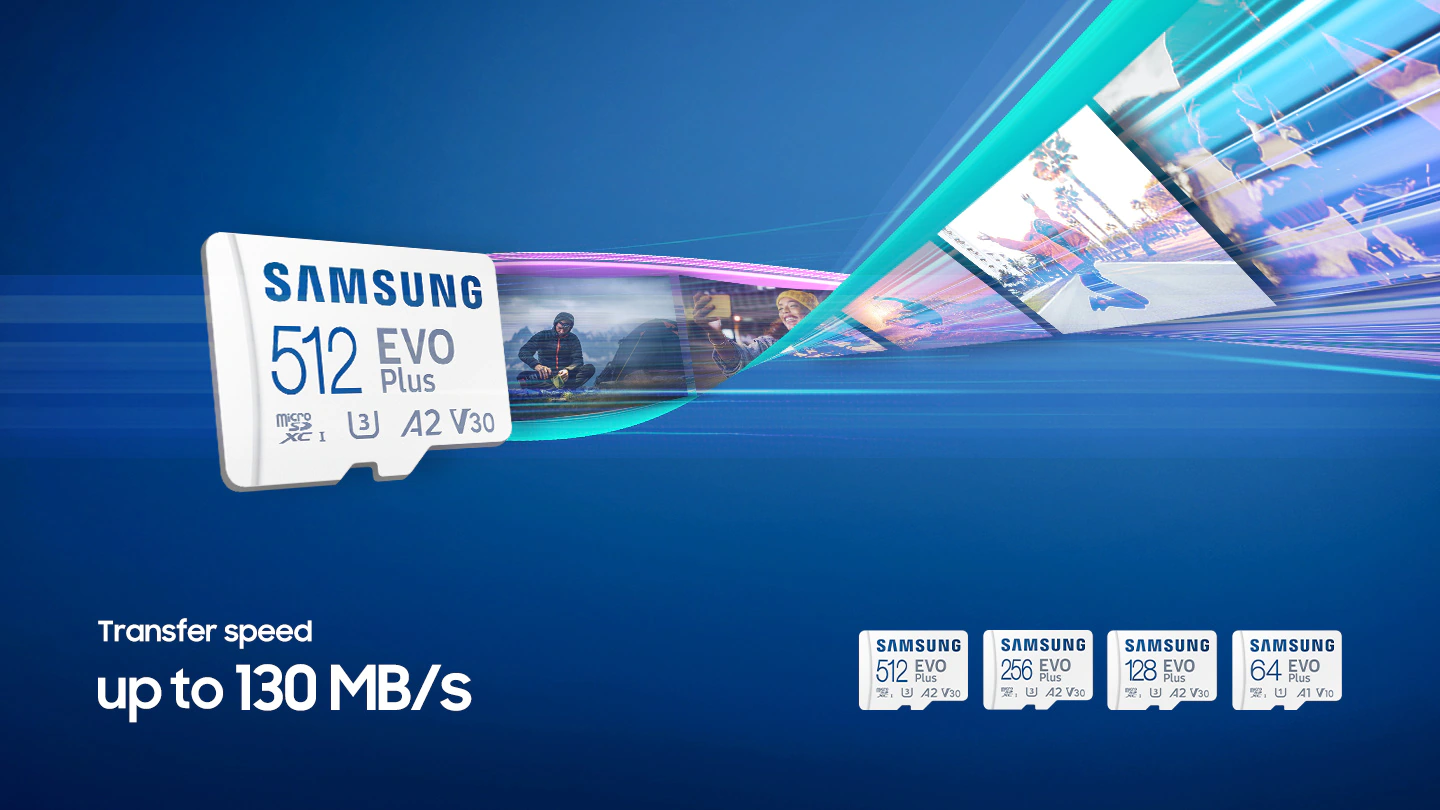 MicroSD Samsung Evo PLUS