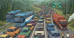 Kabanjahe - Medan Macet